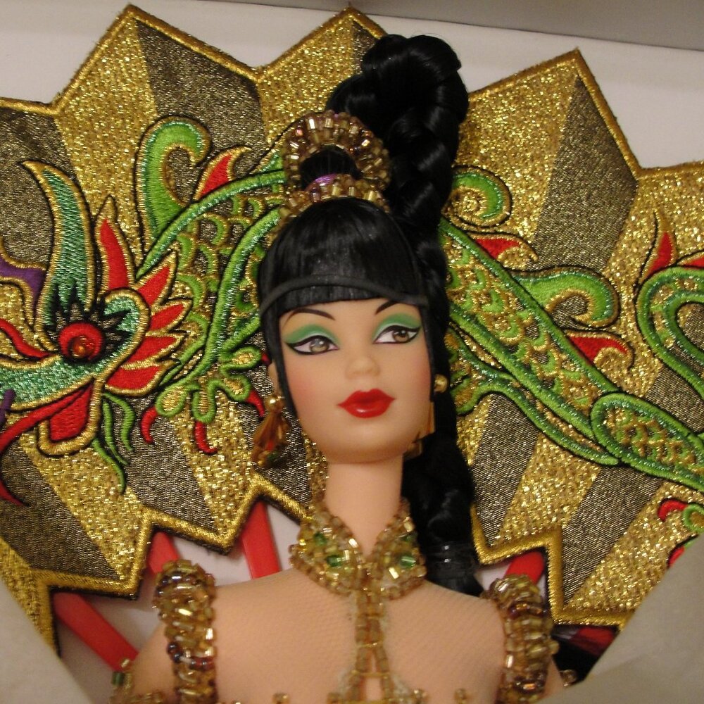 Collector NRFB Mattel Bob Mackie 1st Fantasy Goddess of Asia Barbie DOLL 20648 - Picture 12 of 13